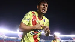 Ciudad de Mexico, 18 de mayo de 2022. Jesús Ramírezen festejo de gol, durante el partido de ida del Campeón de Campeones 2021-2022 de la Liga BBVA Expansión MX, entre los Potros de Hierro del Atlante FC y el Atletico Morelia, celebrado en el estadio Ciudad de los Deportes. Foto: Imago7/ Eloisa Sánchez