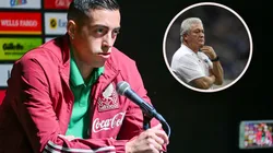 Vucetich ve a Funes Mori en Qatar 2022.