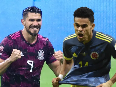 Las alineaciones de México vs. Colombia