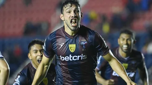 Ciudad de Mexico, 11 de agosto de 2022. Juan Portales en festejo de gol durante el partido de la jornada 7 del torneo Apertura 2022 de la Liga BBVA Expansión MX, entre los Potros de Hierro del Atlante FC y el Atletico Morelia, celebrado en el estadio Ciudad de los Deportes. Foto: Imago7/ Etzel Espinosa
