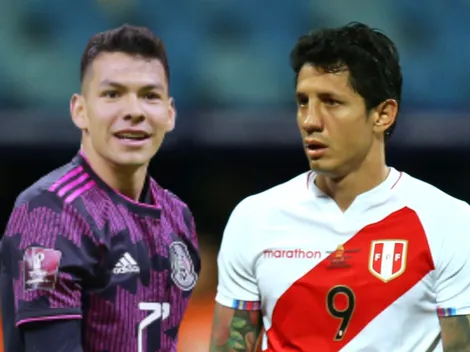 Las alineaciones de México vs. Perú