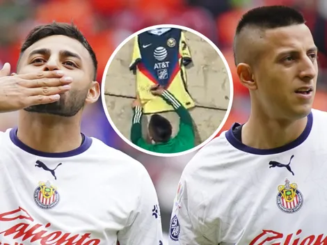 VIDEO: ¡Alvarado y Vega firmaron una playera del América!