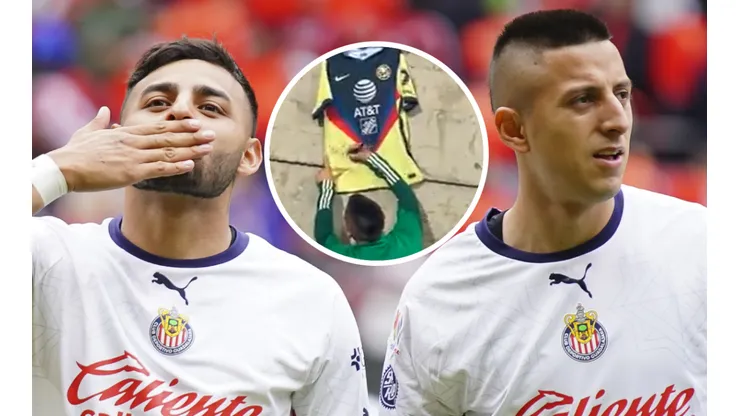 Polémica firma de camiseta de Alvarado y Vega.