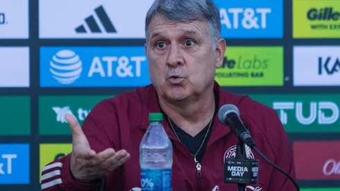 Martino, en conferencia de prensa tras la victoria ante Perú.