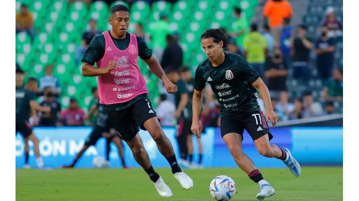 Lainez no tuvo minutos ante Perú
