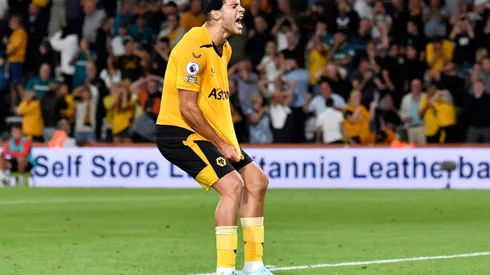 Raúl Jiménez en el partido más reciente con Wolverhampton, el 31 de agosto.