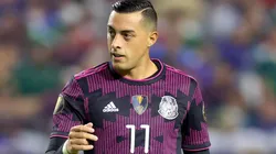 Rogelio Funes Mori en la Copa Oro 2021.