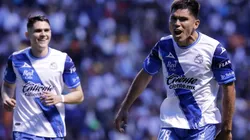 Martín Barragán, autor de los dos goles poblanos.