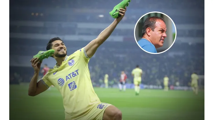Henry Martín y su festejo como Cuauhtémoc Blanco