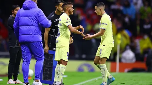 Cambio del América: sale Jonathan dos Santos, entra Álvaro Fidalgo.