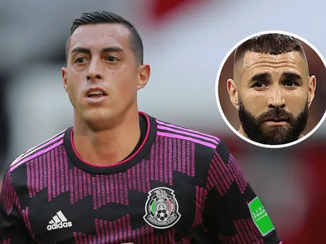 Rogelio Funes Mori emula a Karim Benzema para responderle a sus haters