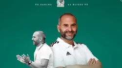 Pedro López presentado por la selección femenil.