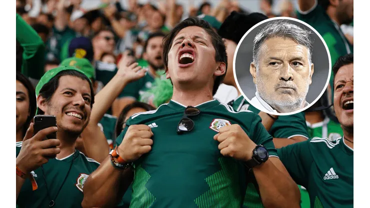 Afición mexicana, descontenta con el Tata Martino.
