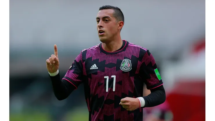 Rogelio Funes Mori en la eliminatoria mundialista para Qatar 2022.