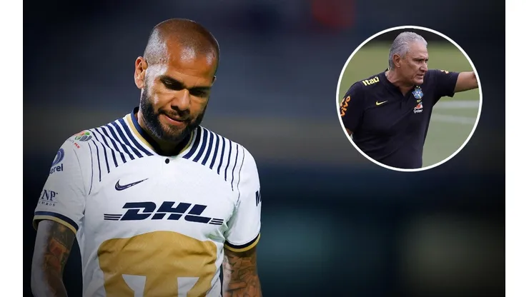 Dani Alves no entró en la convocatoria de Brasil