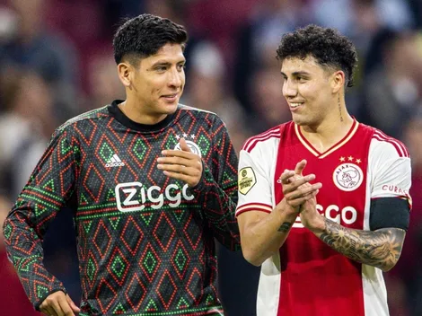 DT del Ajax se rindió a los pies de Edson Álvarez y Jorge Sánchez