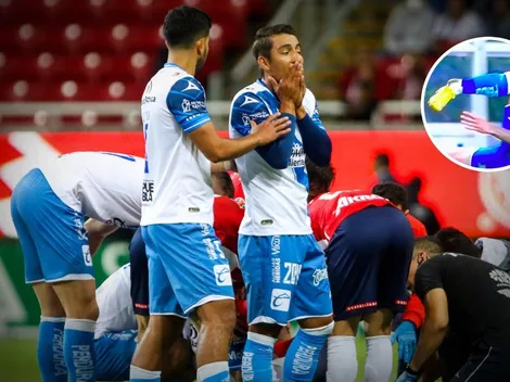 VIDEO | Ferrareis sufre terrible lesión en el Chivas vs. Puebla
