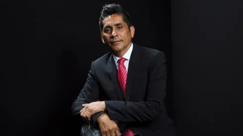 Jorge Campos en una gala de la FIFA.