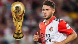 Santi Giménez se ilusiona con la Copa del Mundo.