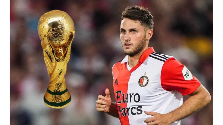 Santi Giménez se ilusiona con la Copa del Mundo.