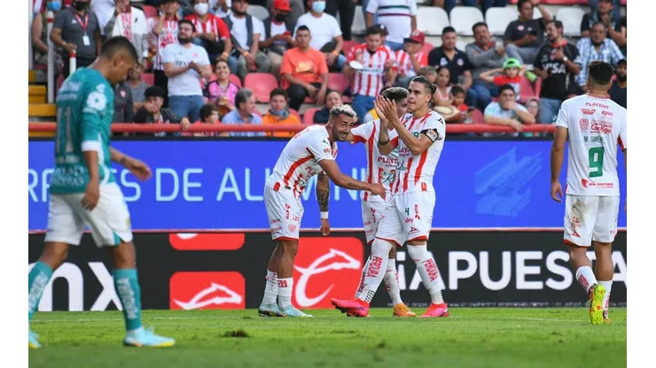 El Necaxa rompió una racha de 222 minutos sin anotar gol.