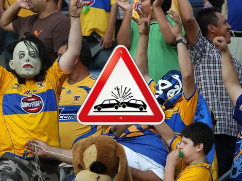 Aficionados de Tigres quedan varados antes de jugar contra América