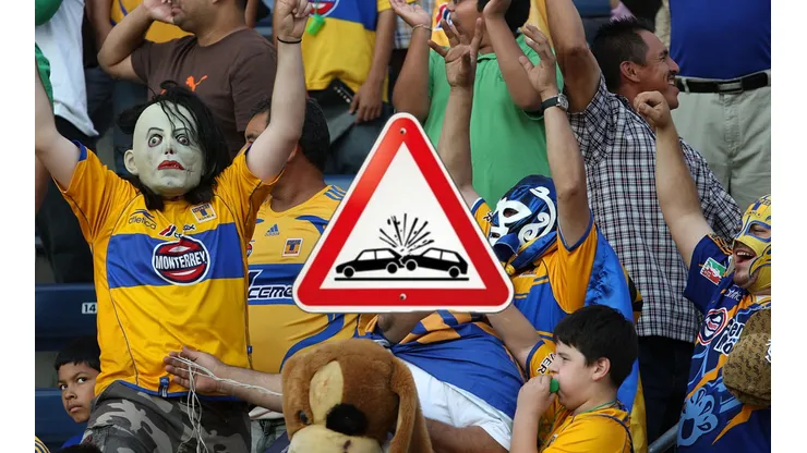 Afición de Tigres, en problemas para llegar al Azteca.
