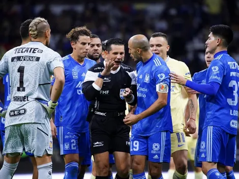 "De risa": Jugador de Tigres explota con el arbitraje por no expulsar a Alejandro Zendejas