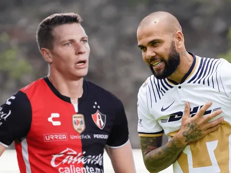 Las alineaciones de Atlas vs. Pumas UNAM