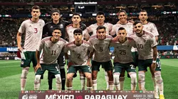 Selección mexicana contra Paraguay 2022