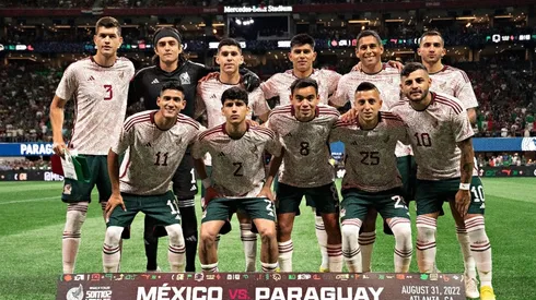 Selección mexicana contra Paraguay 2022