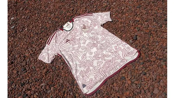 El jersey alternativo que utilizará México en Qatar 2022.