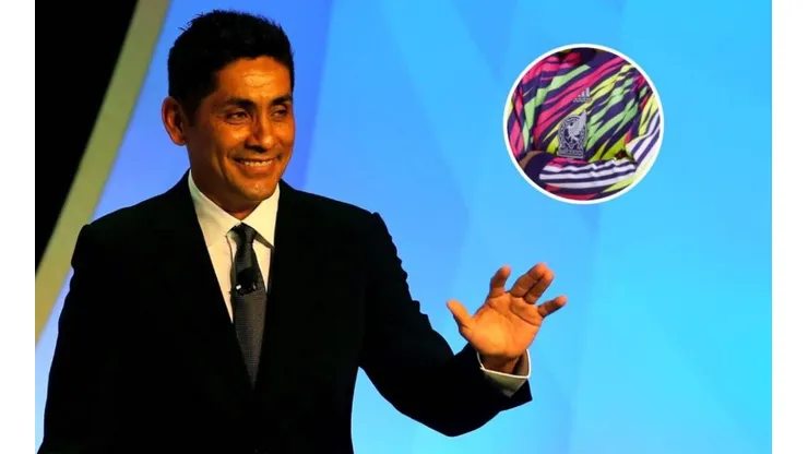 Jorge Campos y su nueva camiseta adidas 2022
