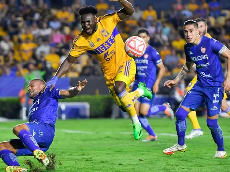 Necaxa resiste en el Volcán; a Tigres le falla la puntería