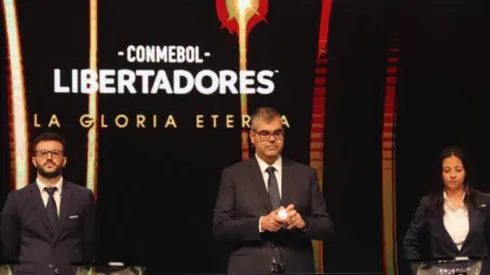 Sorteo de la Copa Libertadores 2022.