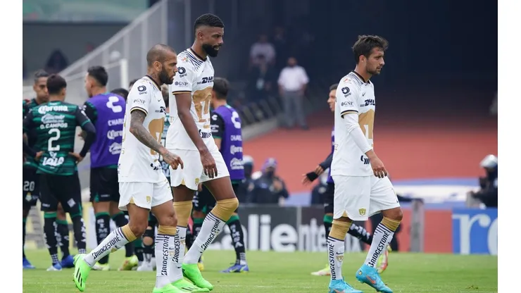 Pumas cayó ante Santos Laguna por 1-5.