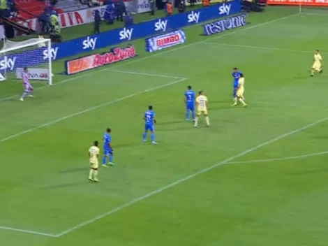 VIDEO | ¡Cañonazo! Richard al ángulo y deja inmóvil a Jurado