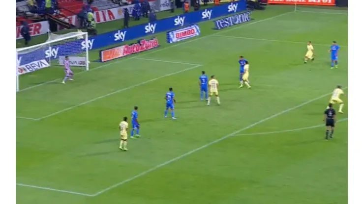 Gol Richard Sánchez América Cruz Azul Apertura 2022