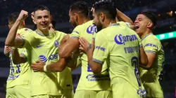 Ciudad de Mexico, 20 de agosto de 2022. Diego Valdez en festejo de gol, durante el partido de la jornada 10 del torneo Apertura 2022 de la Liga BBVA MX, entre las Águilas del America y la Máquina Celeste del Cruz Azul, celebrado en el Estadio Azteca. Foto: Imago7/ Eloisa Sánchez