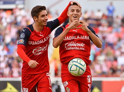 Chivas puso fin a su sequía con goleada ante Necaxa