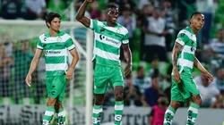 Félix Torres, el autor del gol del triunfo santista.