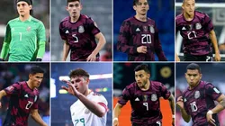 Acevedo, Vásquez, Arteaga, Alvarado, Antuna, Giménez, Vega y Pineda, ausentes para Panini.