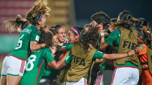 Celebración de la selección mexicana por el pase a cuartos de final del Mundial sub 20.