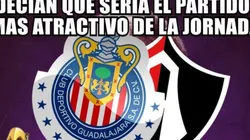 Memes del empate 1-1 entre Chivas y Atlas.
