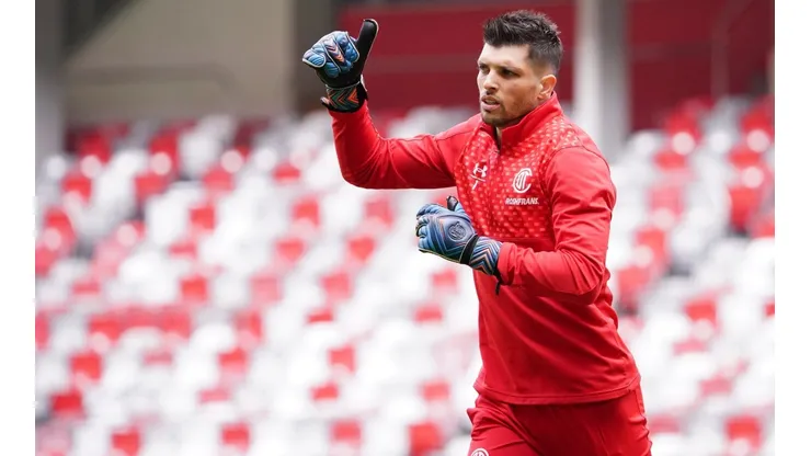 Tiago Volpi ha sido titular en los ocho partidos del Toluca en el Apertura 2022.