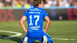 Sebastián Córdova en un partido