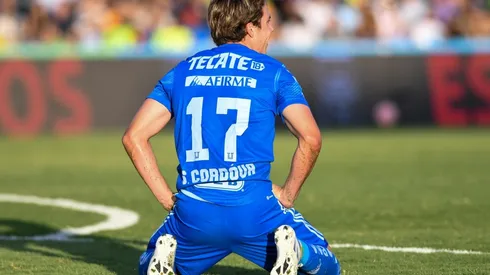 Sebastián Córdova en un partido