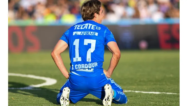 Sebastián Córdova en un partido