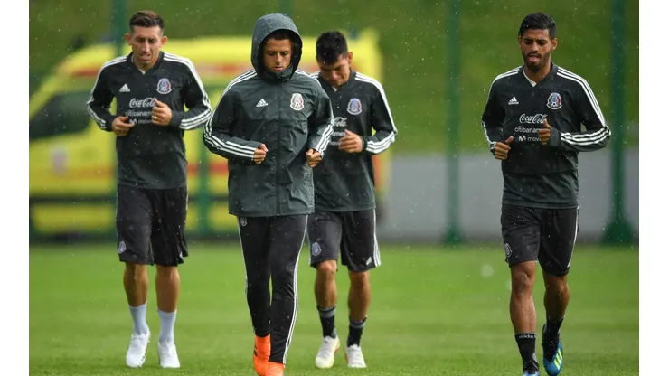 Mexico Training Session & Press Conference - FIFA World Cup Russia 2018