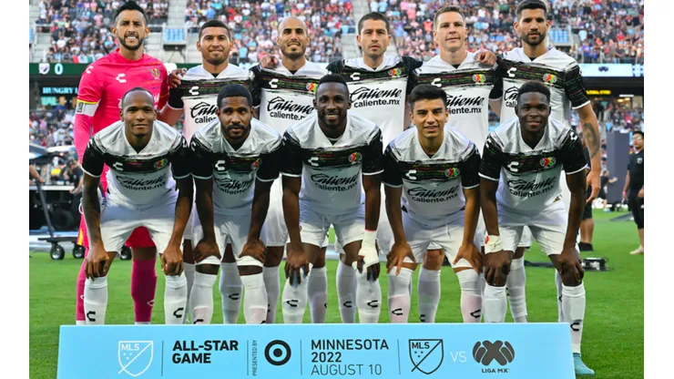 Julián Quiñones en la alineación titular de la Liga MX para el Juego de Estrellas.